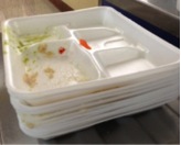styrofoam tray