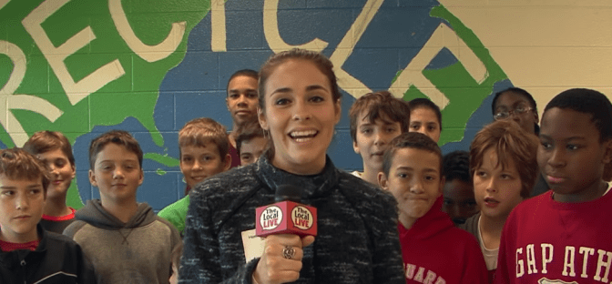Mamaroneck’s Middle School On TV With Its Rocket Composter