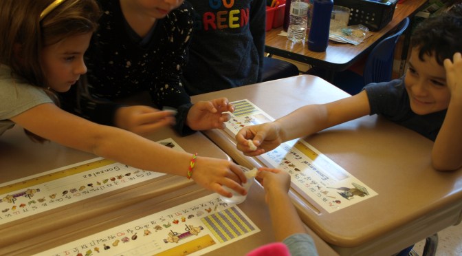 White Plains MAS students learn about inorganic materials in our environment