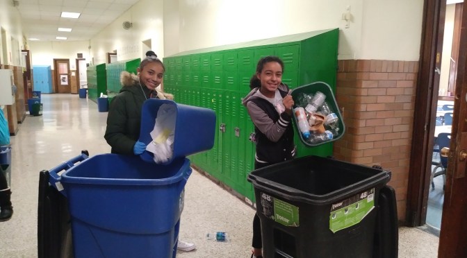 New Rochelle Isaac Young’s Green Team in motion