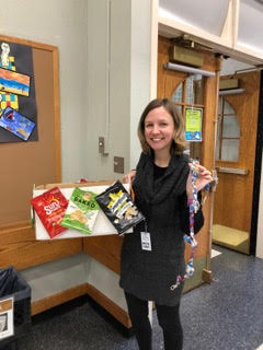 Rye MS creative usage of unrecyclable chip bags !