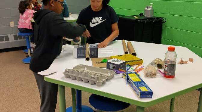 Recycling… a hands-on experience